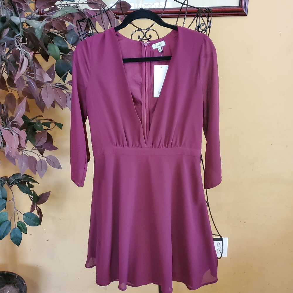 Tobi Take It Slow Skater Dress